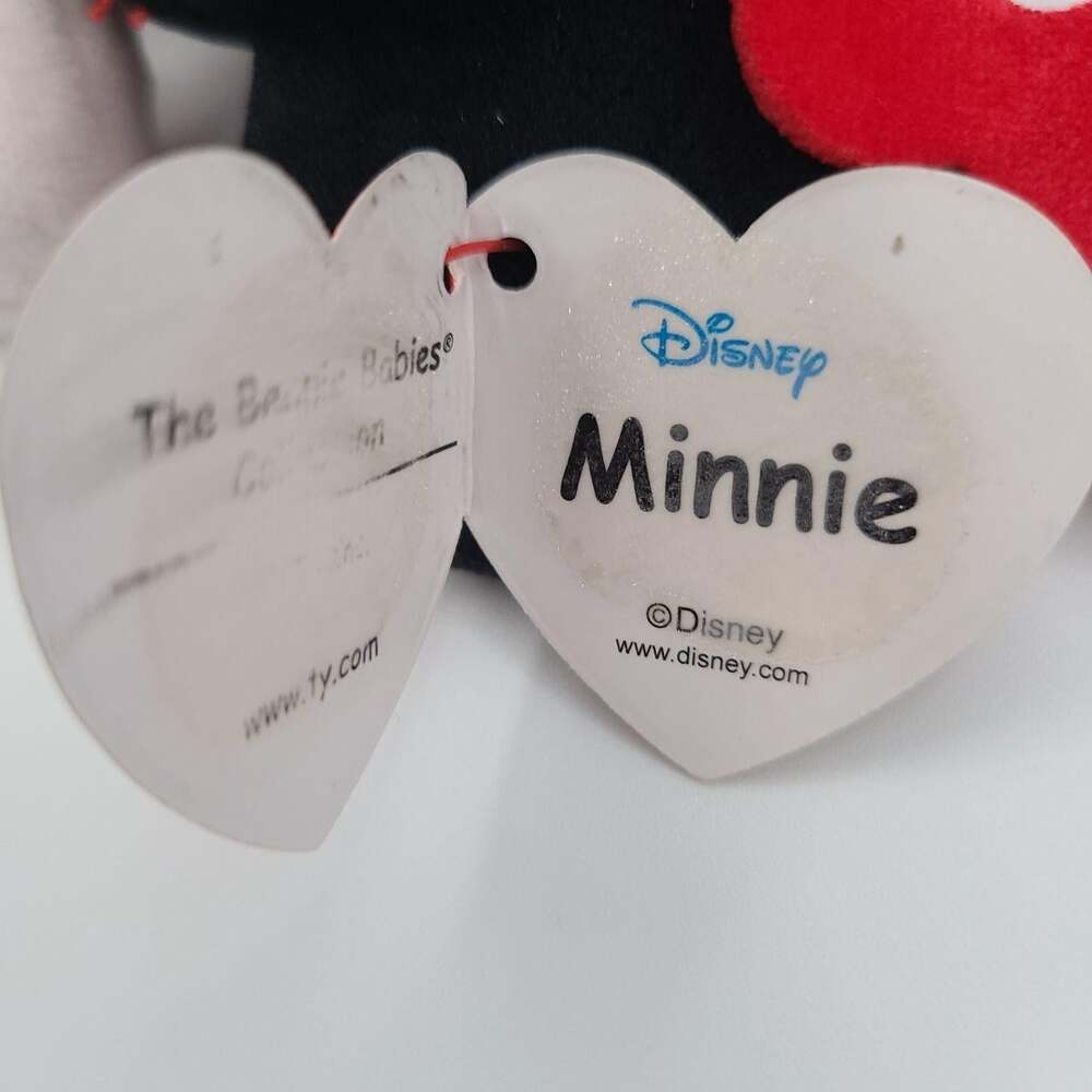TY Minnie Mouse Beanie Babies Sparkle - Picture 7 of 9